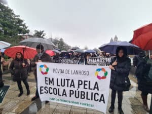90% dos professores do distrito de Braga estão em greve