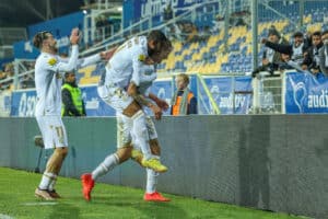 Safira dá três pontos ao Vitória SC que iguala Casa Pia no campeonato&nbsp;