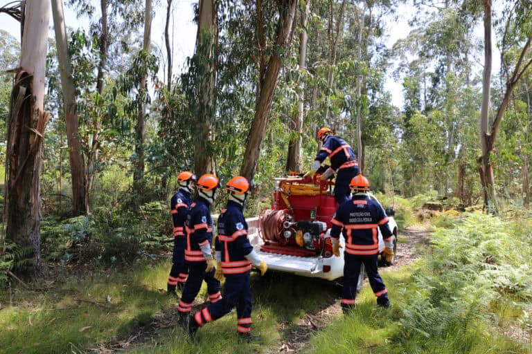 Proteção Civil de Braga melhora 25 quilómetros de caminhos florestais