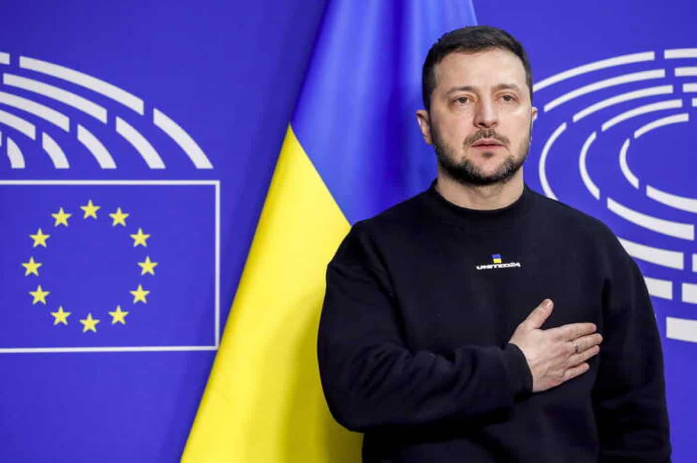 Zelensky diz em Bruxelas que a União Europeia é "o caminho para casa"&nbsp;