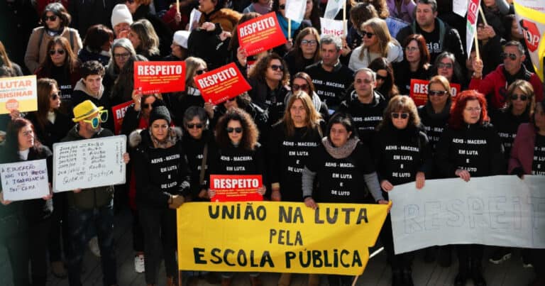 Manifestação de docentes pode tornar Terreiro do Paço "pequeno para tanta gente"&nbsp;