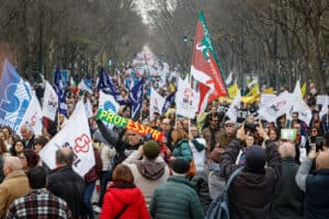 Mais de 150.000 pessoas na manifestação nacional de professores