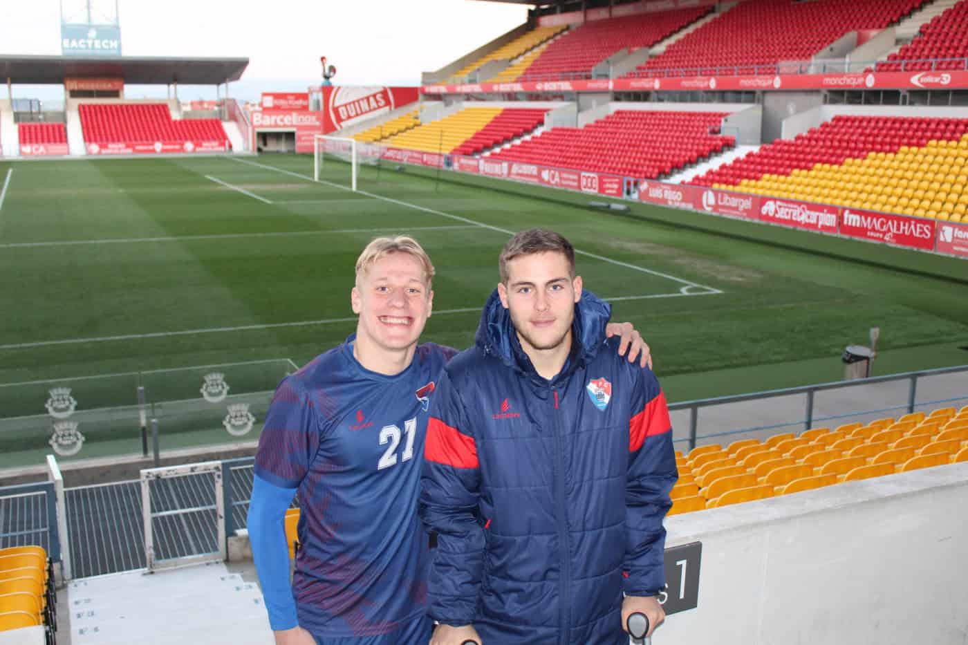 Danyil e Ruslan. Os jovens ucranianos que fugiram da guerra e que agora são colegas no Gil Vicente