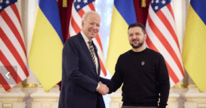 Joe Biden faz visita surpresa à Ucrânia e já se encontrou com Zelensky 