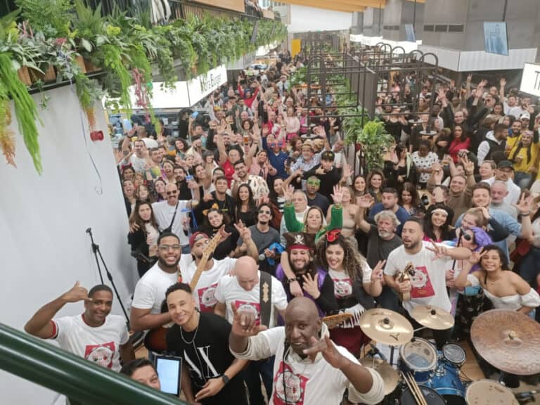 Mercado de Braga foi pequeno para o Carnaval do Bloco Minho de Janeiro