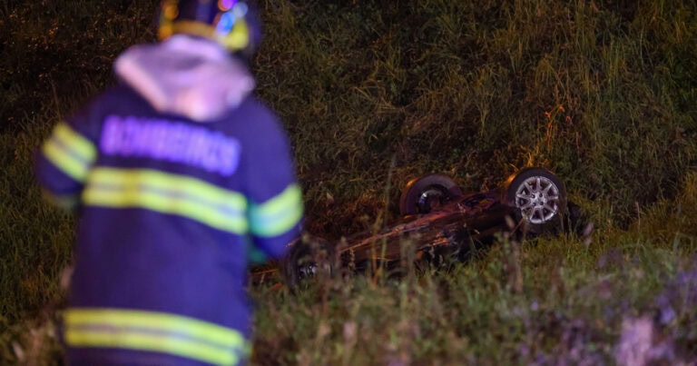 Braga. Acidente em Ferreiros provoca três feridos graves