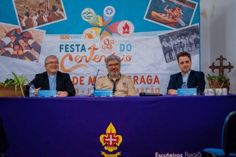 Braga acolhe comemorações do centenário do Corpo Nacional de Escutas