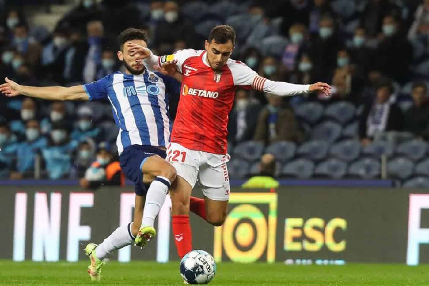 SC Braga recebe o FC Porto na ronda 25 da I Liga em 19 de março