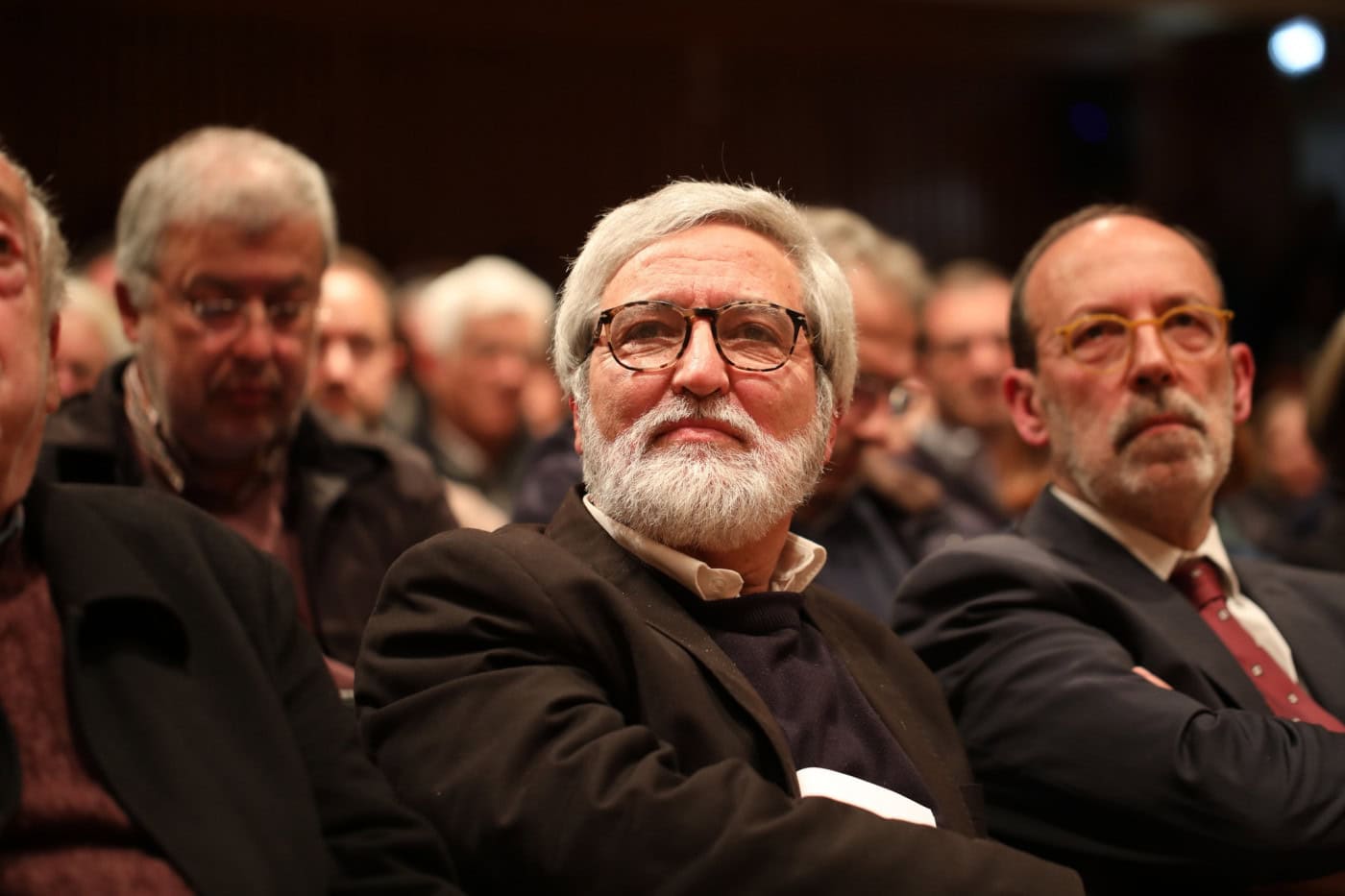 Sala cheia para homenagear Moisés de Lemos Martins