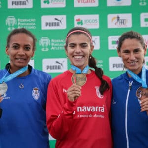 Mariana Machado e Etson Barros campeões portugueses de corta-marto curto
