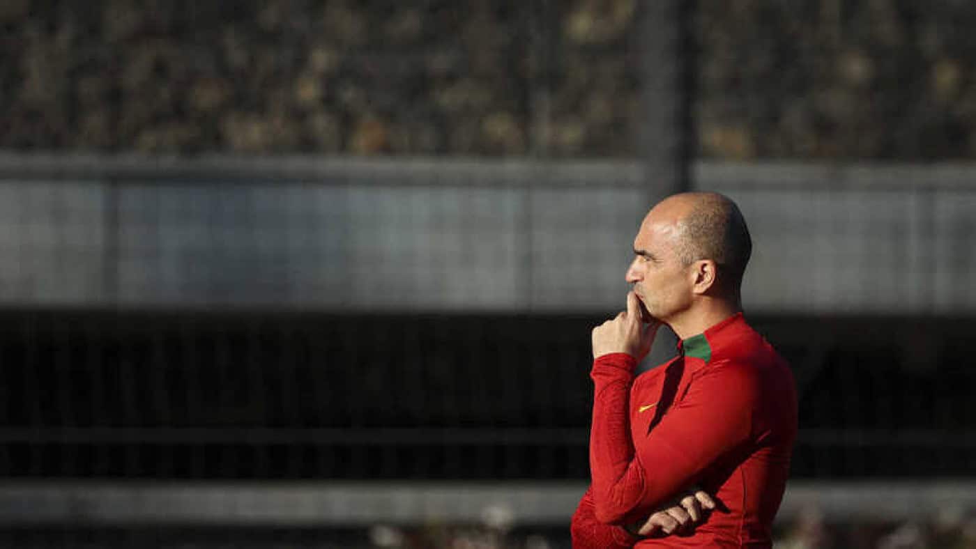 Gonçalo Inácio e Rui Patrício são as novidades no onze de Roberto Martínez