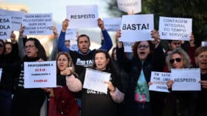 Nova greve de professores arranca esta segunda-feira&nbsp;