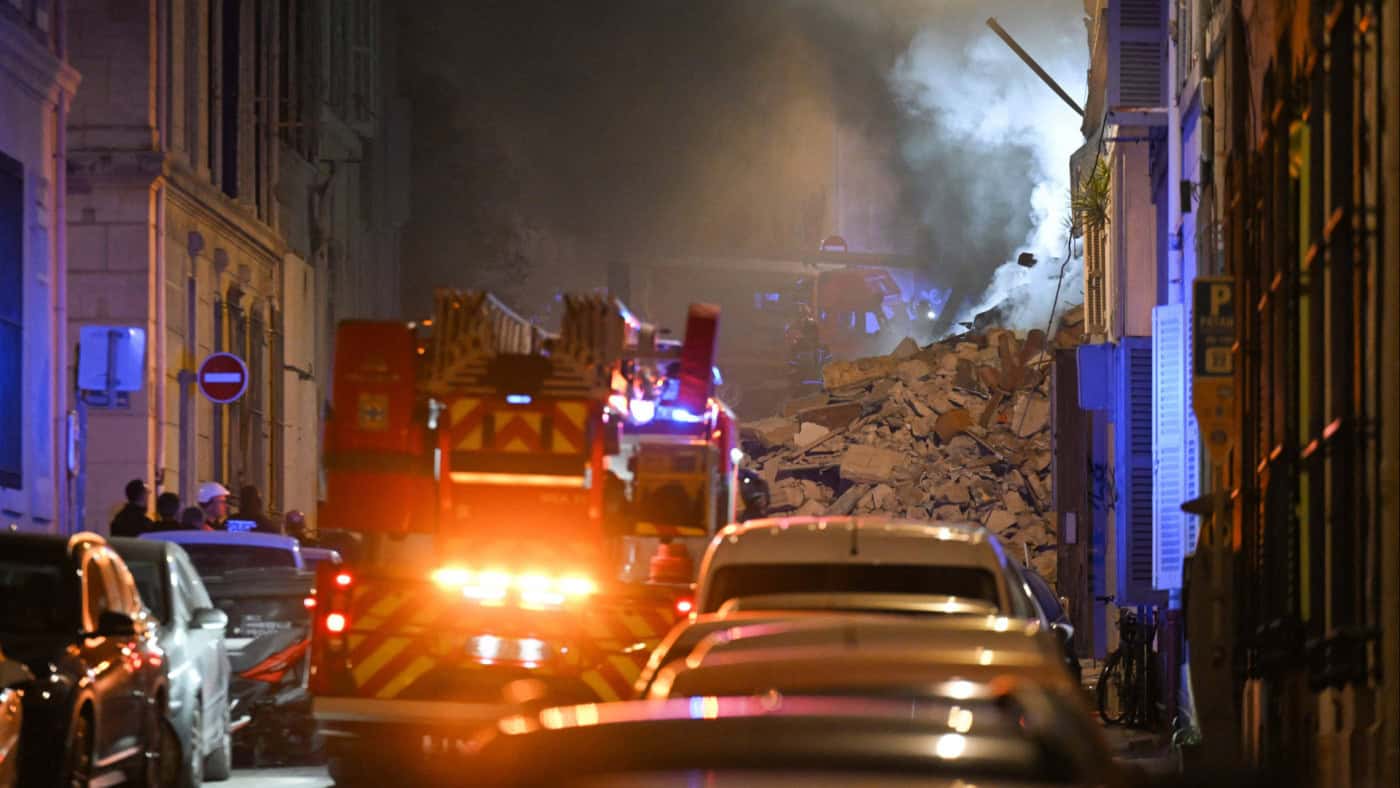 Pelo menos nove desaparecidos após desmoronamento de edifício em Marselha