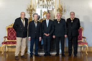 Fernando Tordo, Paulo de Carvalho, Costa Pinto e Nazareth Fernandes condecorados por PR&nbsp;