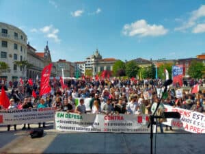 USB organiza marcha de luta pelos valores de abril no centro de Braga