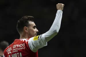 Ricardo Horta eleito melhor jogador do mês de abril da Liga