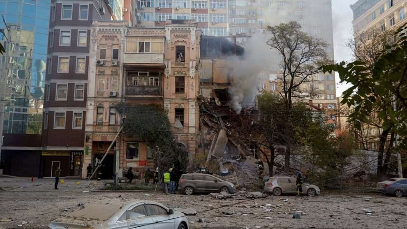 Ucrânia: Kiev sofre o “maior ataque” noturno de ‘drones’ desde a invasão