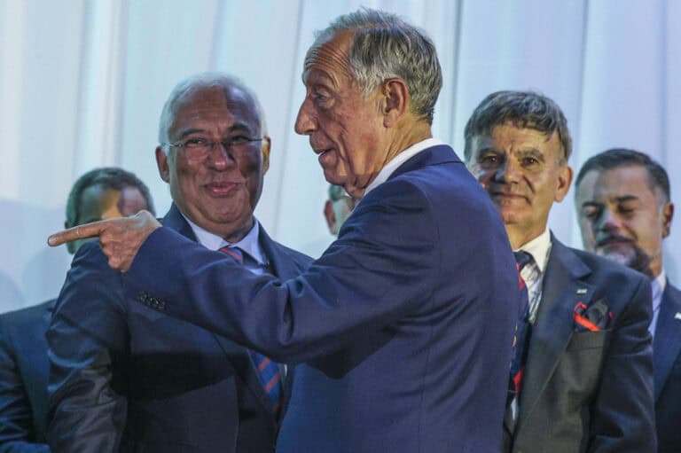 Marcelo e Costa nas comemorações do 10 de Junho no Peso da Régua