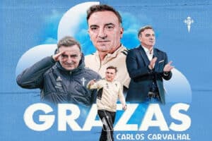 Carlos Carvalhal já não é treinador do Celta de Vigo