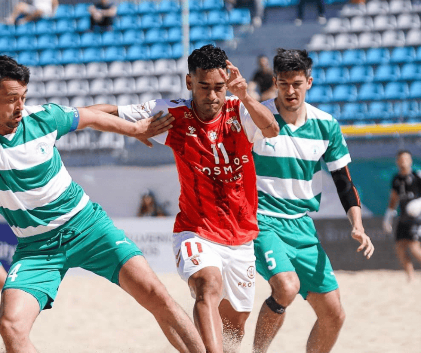 SC Braga está nos 16 avos de final da Euro Winners Cup