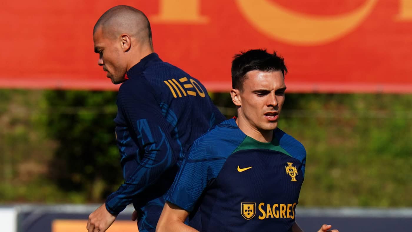 Semedo e Palhinha falham jogo de Portugal em Reiquiavique