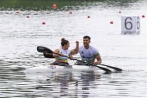 Jogos Europeus. Ouro para Portugal em K2 misto 200M