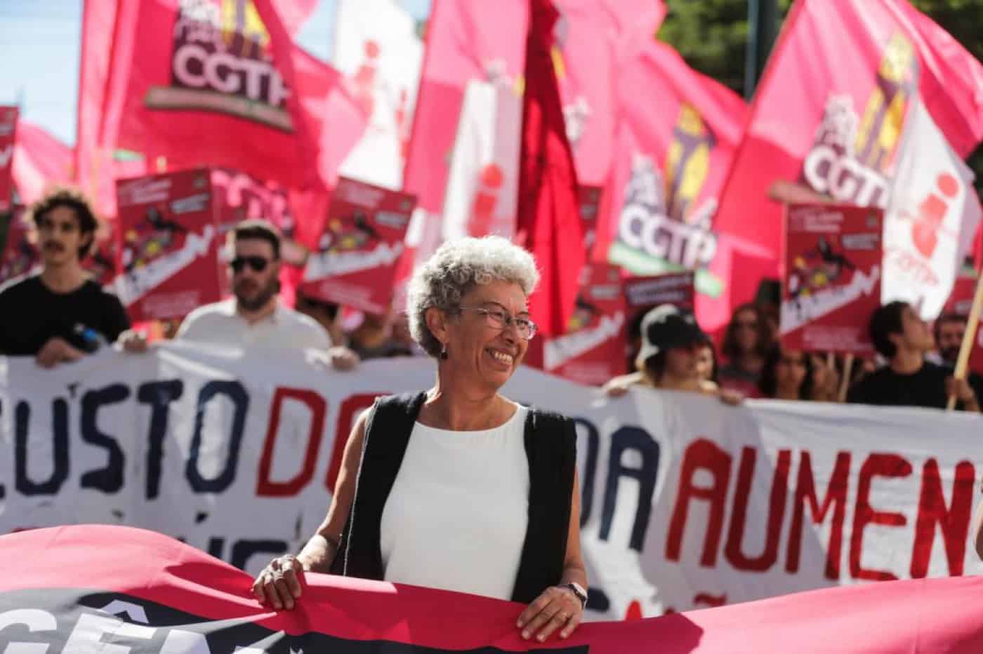 CGTP em dia de luta nacional. "Unir os trabalhadores" por melhores salários