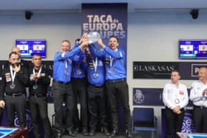 FC Porto sagra-se bicampeão europeu de bilhar às três tabelas