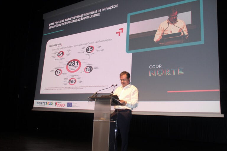Norte acima da média nacional e abaixo da média europeia no setor da inovação