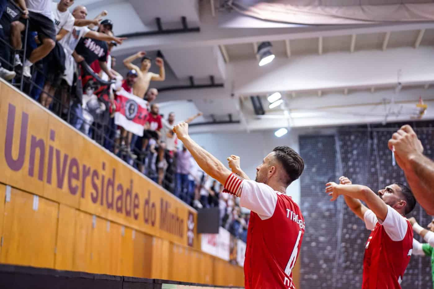 Futsal. SC Braga começa fora com Sporting e termina em casa com Benfica