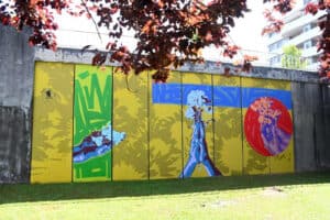 Famalicão tem novo mural inspirado pela comunidade ucraniana&nbsp;&nbsp;