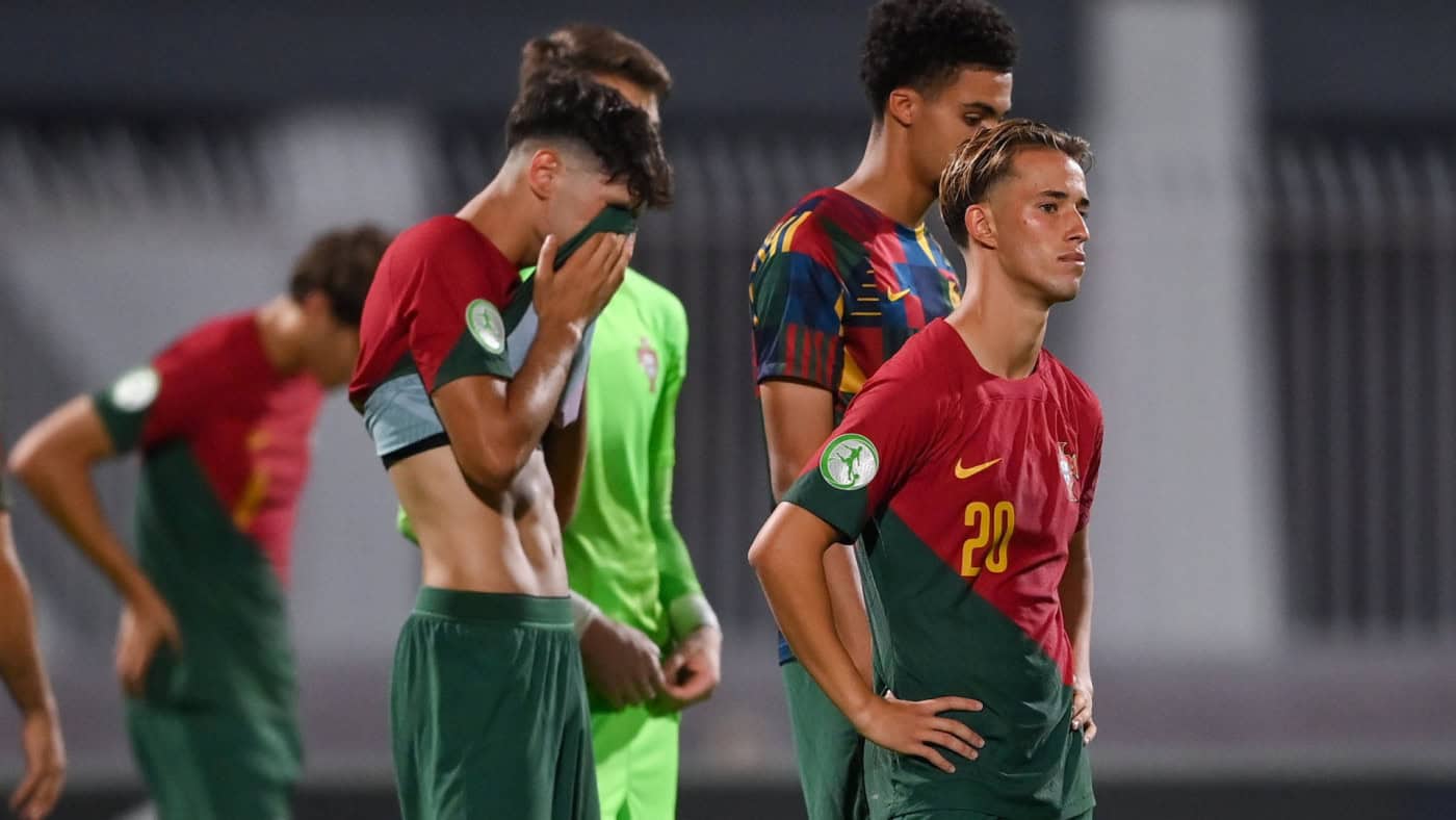 Portugal derrotado pela Itália na final do Europeu de sub-19