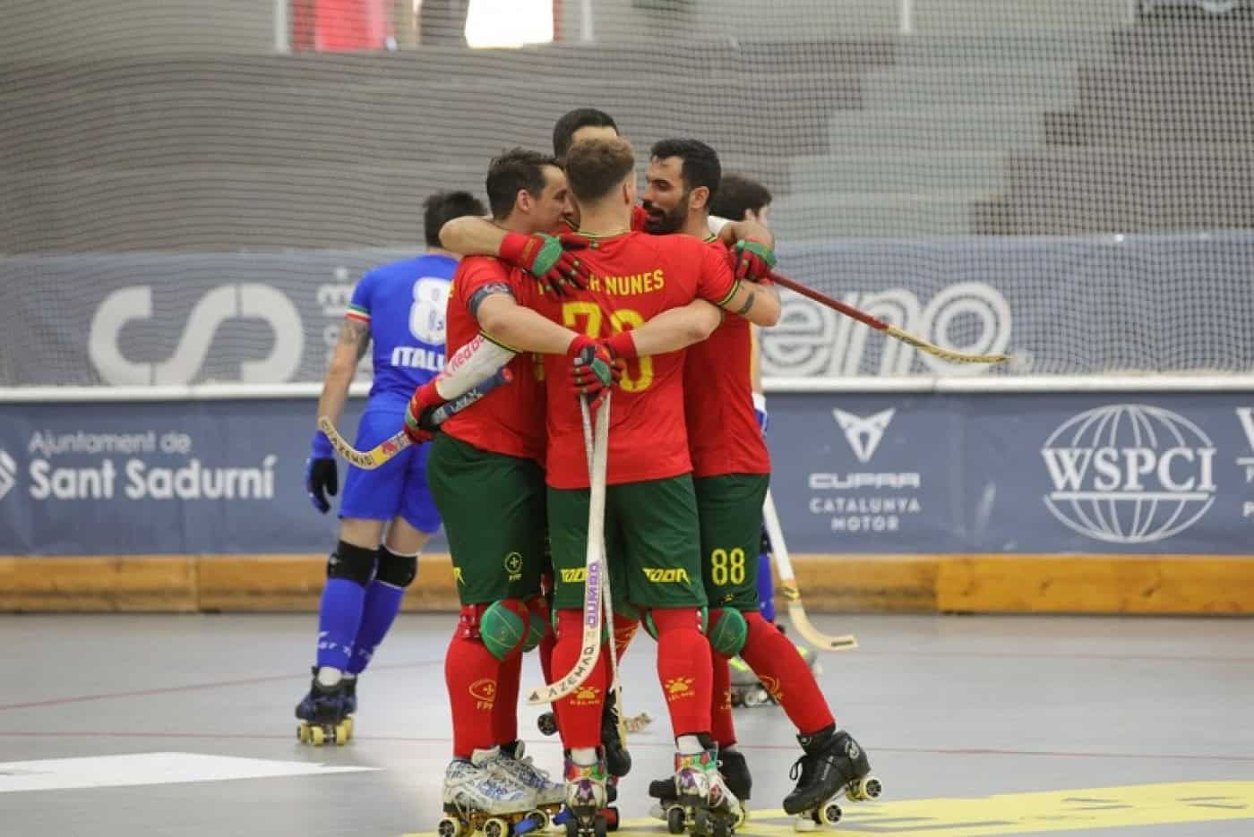 Portugal entra a vencer no Campeonato da Europa de hóquei em patins