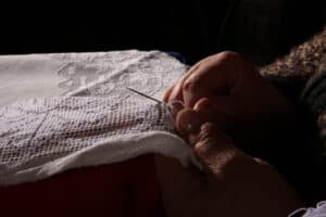 Bordado de crivo de São Miguel da Carreira em Barcelos em vias de classificação 