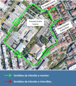 Atenção. Novos condicionamentos de trânsito na Avenida da Liberdade