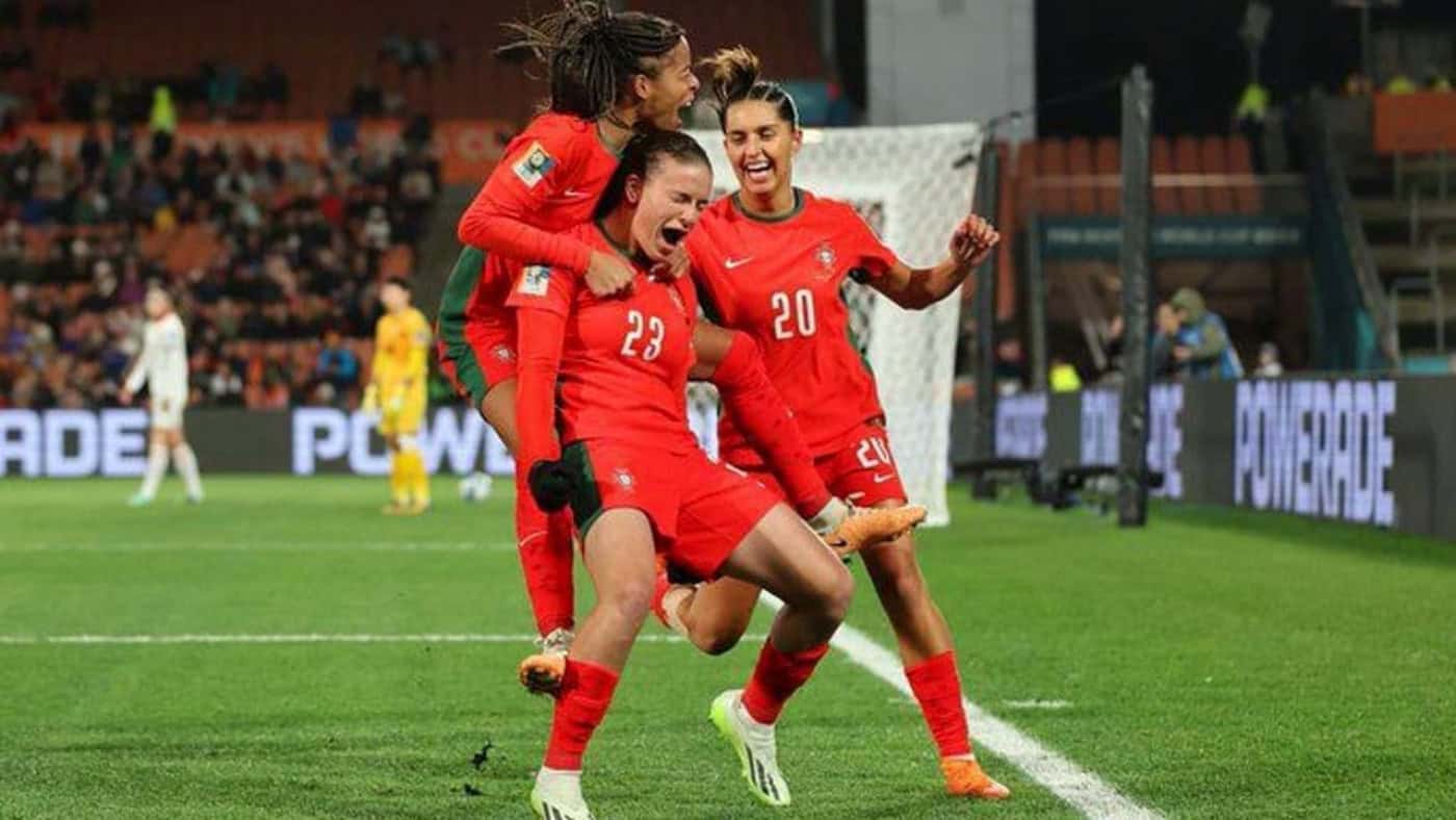 Portugal conquista a primeira vitória num Mundial Feminino