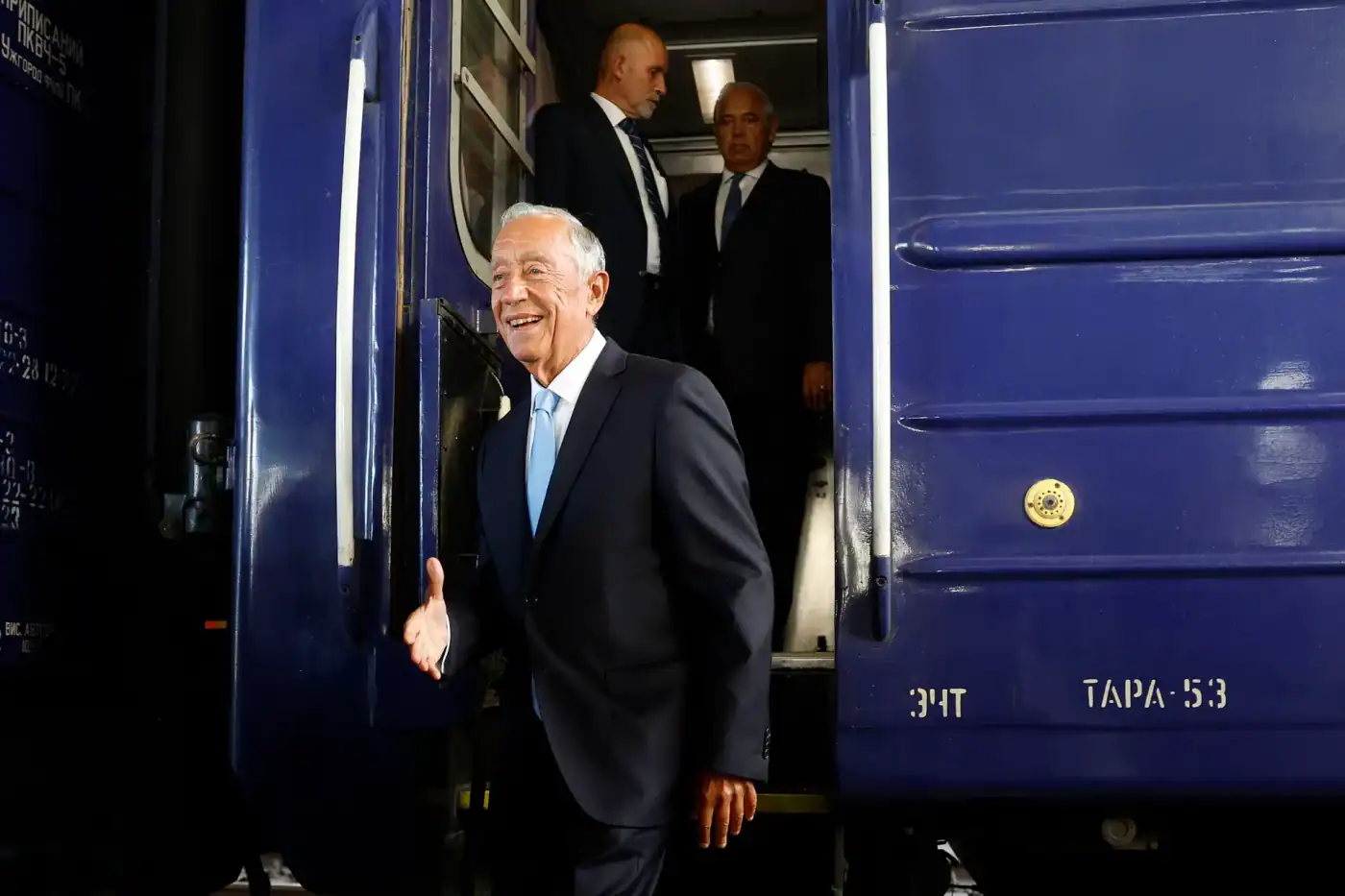 Presidente da República está em Kiev