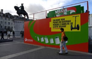 Entrega de pilhas e equipamentos elétricos apoia IPO