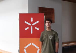 André Rocha. Aluno com melhor média ainda não tem carta mas já sonha com altos voos