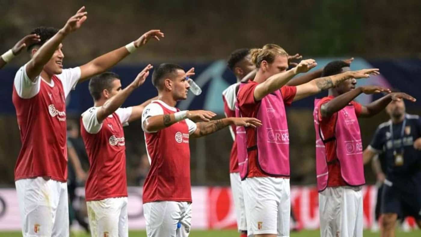 SC Braga vence na Grécia e apura-se para fase de grupos da Liga dos Campeões