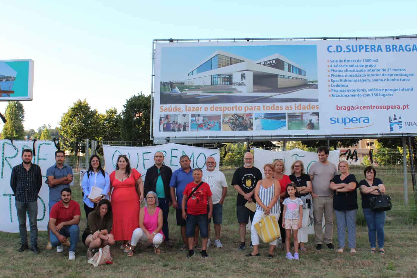 CDU apoia moradores de São Victor na luta contra complexo desportivo