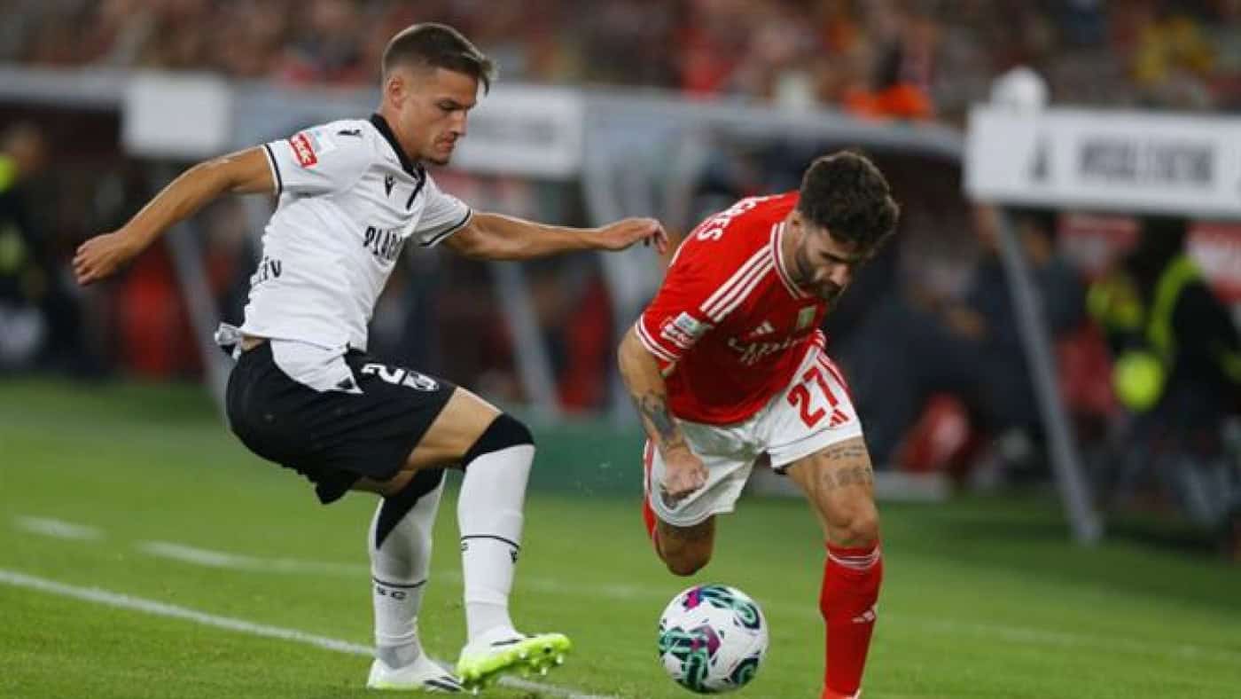 Vitória SC goleado no Estádio da Luz