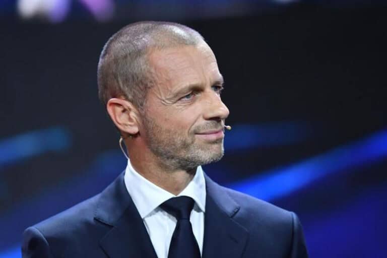 Presidente da UEFA elogia “projeto fantástico” da Cidade Desportiva