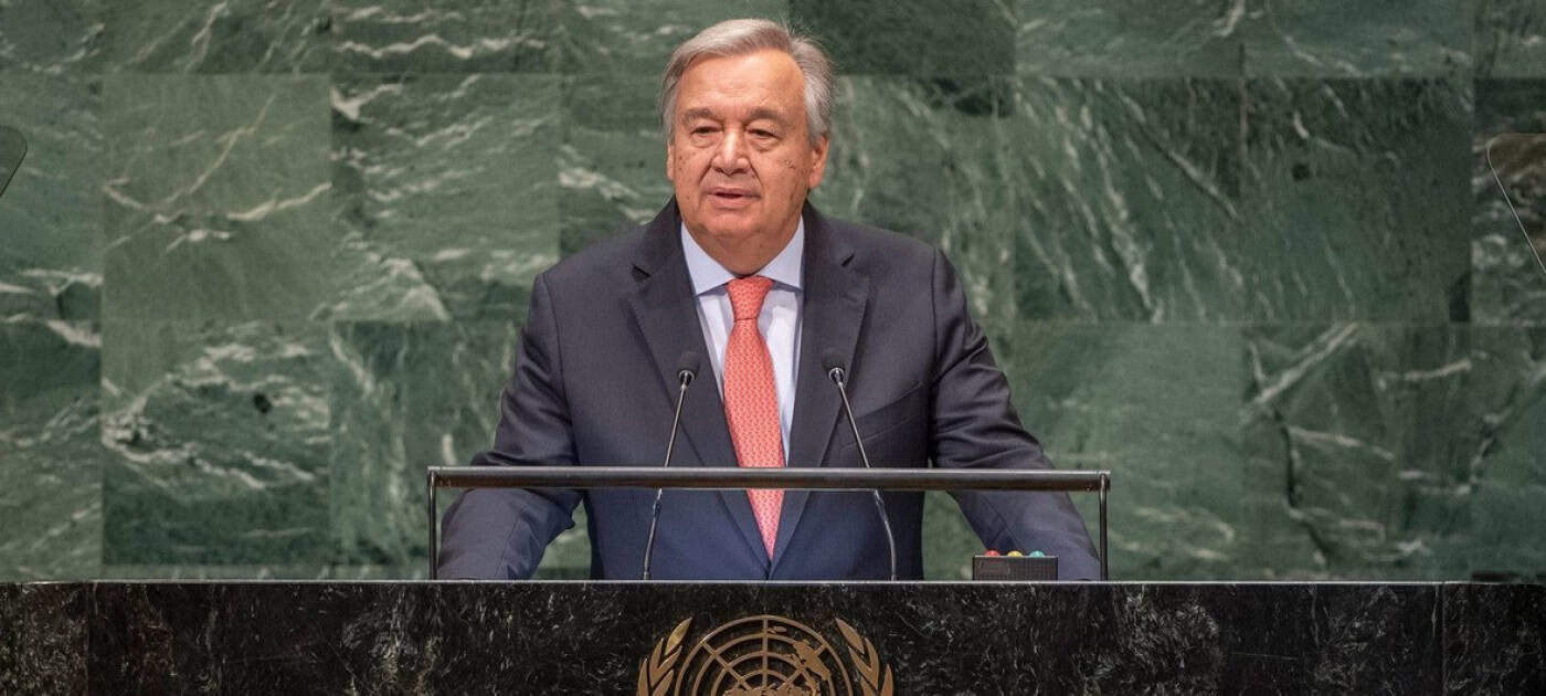 Guterres lamenta "veneno da guerra" no Dia Internacional da Paz