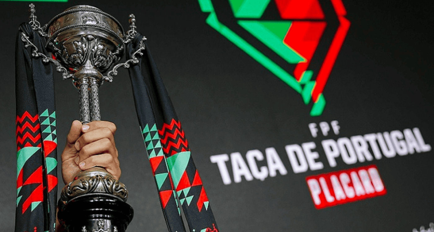 Taça de Portugal: sorteio da 3.ª eliminatória acontece esta quarta-feira