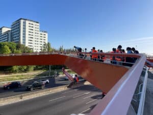 Ativistas pelo clima bloqueiam Segunda Circular em hora de ponta 