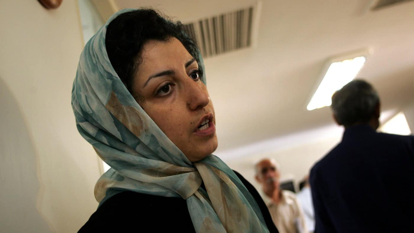 Nobel da Paz vai para Narges Mohammadi