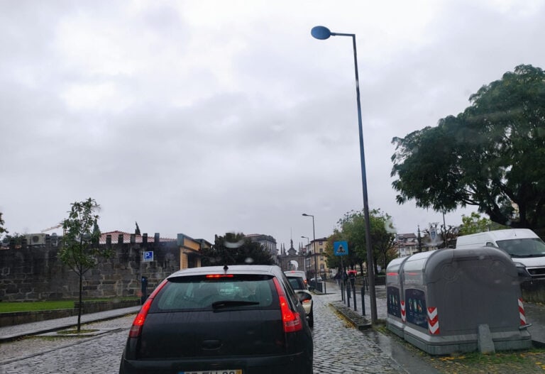 Trânsito condicionado nas vias principais e secundárias em Braga