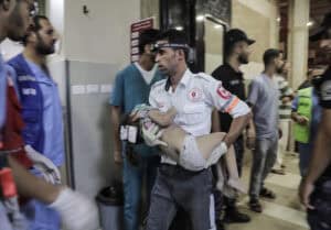 Exército israelita atribui à Jihad Islâmica ataque que atingiu hospital em Gaza