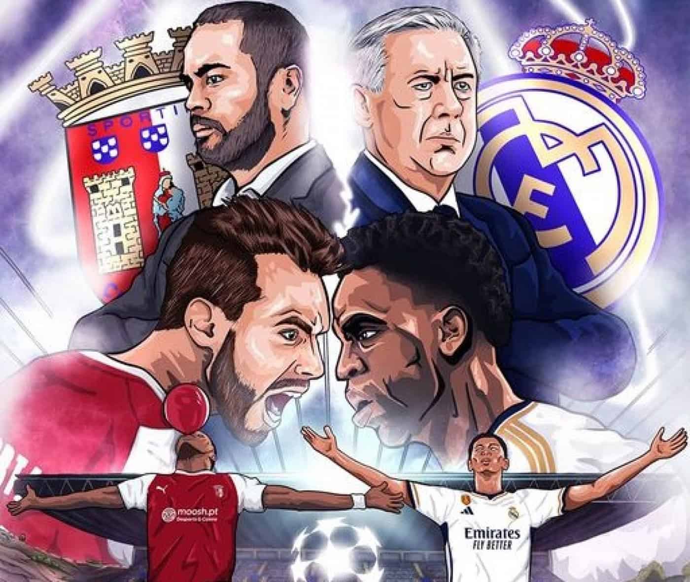 Pedreira lotada para primeiro jogo da história entre SCB e Real Madrid